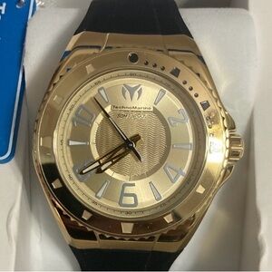 TechnoMarine Lusso Mare Men's Watch - 44mm, Black (TM-225034)